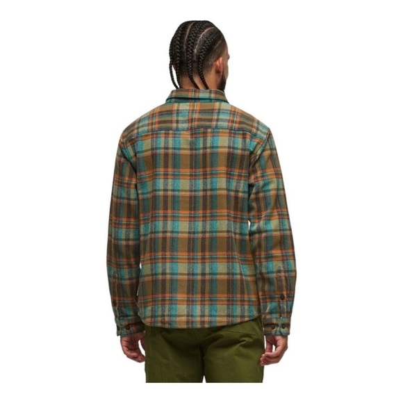 Cotopaxi Men's Mero Organic Flannel Shirt - Oak Plaid Size S - Picture 3 of 11